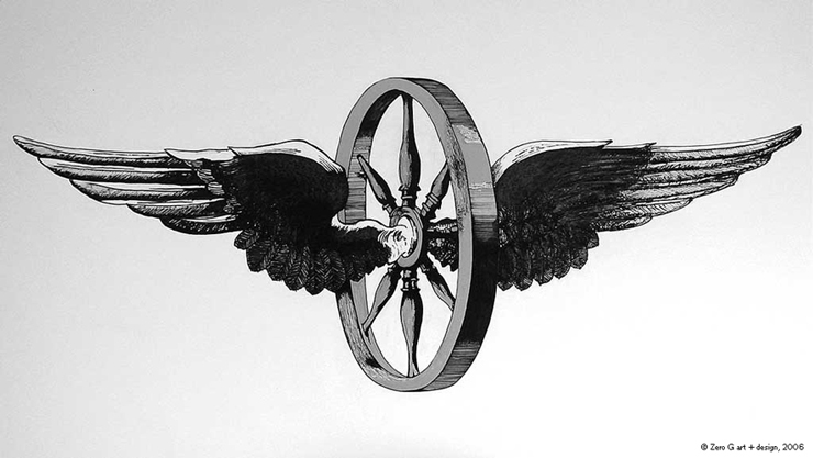 Zero G art + design - image copy protected
