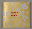 Alpha Poem artist book project, front cover