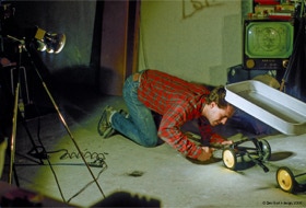 Flexible Flyer production still